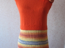 Knitted tunic